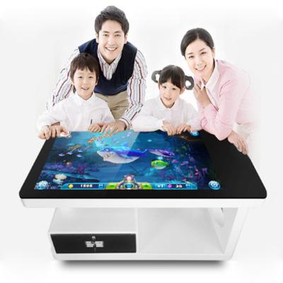 China SDK water proof 32/43/46/55/65 inch smart interactive multi touch screen game table/samrt coffee table for sale