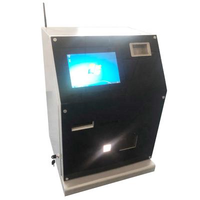 China SDK Table/Counter/Desktop Cash Coin In/Out Bill Vending Cashier Payment Kiosk With Cash Recycler Coin Dispenser For Change for sale