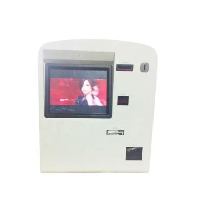 China SDK Counter / Self Service Ticket Payment Kiosk Order Cashier with Cash Recycler Coin Change for Restaurant Retail for sale