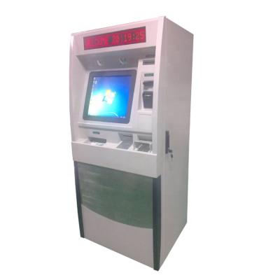 China Transportation ticket vending bank casino and hospital self service cash accepr and ticketing payment kiosk ATM machine for transportation ticket vending bank casino and hospital for sale