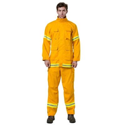 China 1977 NFPA Aramid IIIA Flame Retardant Forest / Wildland Fire Fighting Uniform For Firefighter for sale