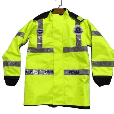 China Functional Police Water Resistant Military Rain Coat for sale