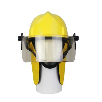 China Works CE EN443 Certified Emergency Fire Fighting Rescue Rescue Safety Helmet Fire Helmet for sale