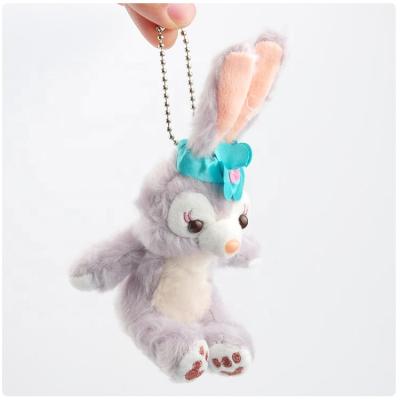 China Custom Small Mini Lovely Rabbit Soft Stuffed Animal Rabbit Toy Promotion Mascot Key Chain for sale