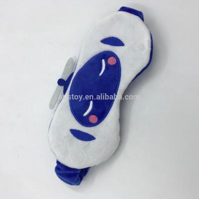 China Promotional Mascot Toy Promotion Gifts Unicorn Embroidery Plush Eye Mask for sale