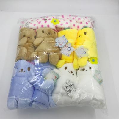 China Oversized Anti-pilling Throw Animal Hood Shaped Baby Plush 100% Polyester Fleece Blanket for sale