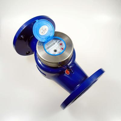 China OEM Detachable Sample 2 Inch Woltmann Mechanical Flow Meter Flanged Water Meter for sale