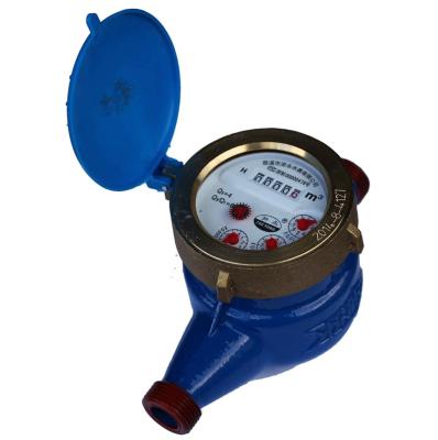 China Magnet Interference High Performance Outdoor Water Resistance Meter Stainless Steel Iron Water Meter Brass Dry Water Meter for sale