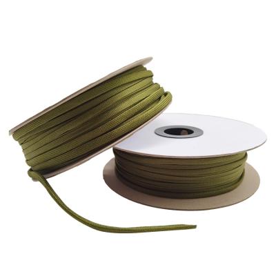 China Hot Sell UV Cotton Braided Sleeve Radiation Resistant Braided Cable Cover Expandable Sleeving High Rate And Resistant To Uv Radiation for sale