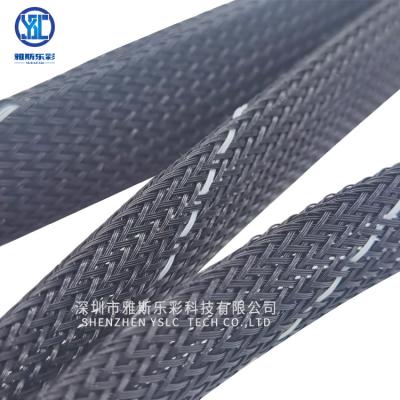 China Military Wire Harness Sleeve Customized Nylon Expandable Braided Sleeving Flexible Braided Wires for sale