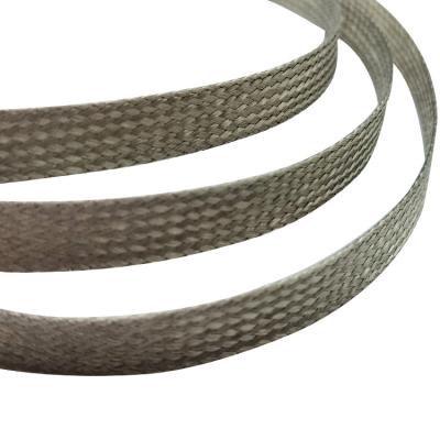 China Underground Tinned Copper Metal Shielding Net Insulation Mesh Speaker Wire Braided Signal Wire Netting for sale