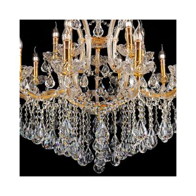 China Wholesale Luxury Made in China Modern Glass Shade Chandelier Hotel Glass Chandelier Light for sale