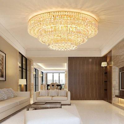 China Factory Price Modern Hotel 3 Layer Led Ceiling Lamp Lighting For Home Mounted Ceiling Lamp for sale