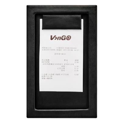 China Easy To Update Your Hotel Content Black Retail Check Leather Restaurant Bill Folder Presenter for sale