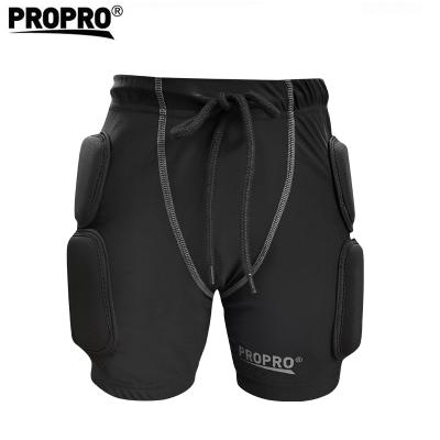 China Rubber Foam+Lycra PROPRO or OEM/ODM Thickened Ski Padded Shorts Snowboarding Hip Pads for Kids for sale