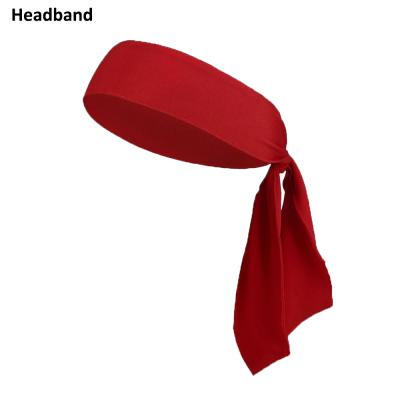 China Breathable OEM/ODM sports head tie and sports headband keep sweat and hair off your face ideal for running, working out, tennis for sale