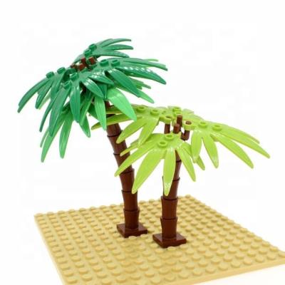 China Building Blocks Compatible Building Toy Palm Tree Plant (1 Pieces/Bag) (NO.2563) for DIY Toys Plant Palm Tree Base Blocks for Kids for sale