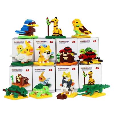 China Construction Toy Cartoon Animal Diamond Blocks Small Particles Toys Juguete Kid Toys Active Learning Teaching Toys 8401-8415 (NO.PA0053) for sale