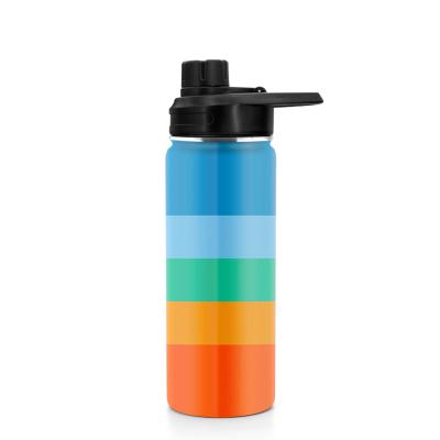 China Sustainable New Design 500ml Wide Mouth Sport Insulated Water Bottle for sale