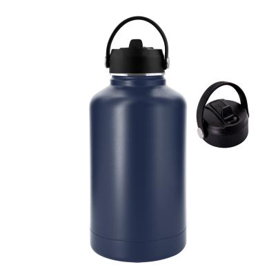 China CLASSIC 64oz Stainless Steel Vacuum Insulated Water Bottle Double Wall Flask With Carrier Bag for sale