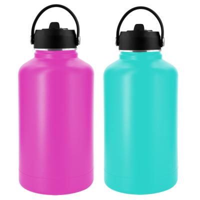 China CLASSIC 64oz Stainless Steel Double Wall Vacuum Insulated Water Bottle Flask for sale