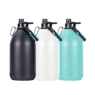 China New Arrival Sustainable Stainless Steel Wall Double One Gallon Water Bottle Wholesale for sale