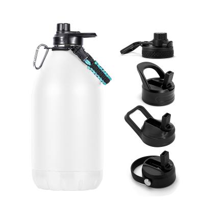 China New 3.85 L Sustainable 304 Stainless Steel Custom Travel Sport Water Bottle For Camping for sale