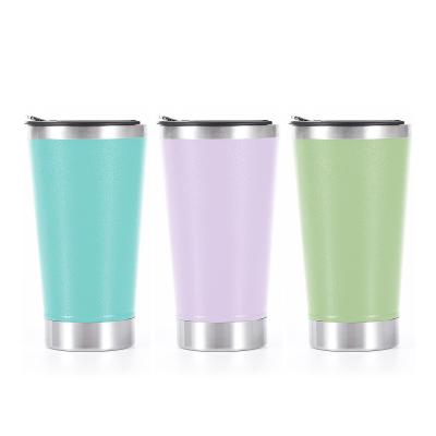 China High Quality Disposable Double Wall Stainless Steel Coffee Tumbler Insulated Travel Tumbler With Lid And Straw for sale