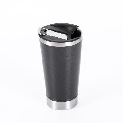 China Hot Sale Wholesale Disposable Beer Tumbler Cups Stainless Steel Insulated Tumbler With Opener New Design for sale