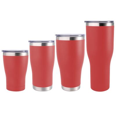 China Wholesale 10oz 20oz 30oz 40oz Modern Double Wall Stainless Steel Tumbler Vacuum Insulated Coffee Mug for sale