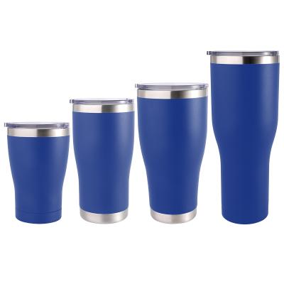 China Wholesale 10oz 20oz 30oz 40oz Modern Stainless Steel Wall Vacuum Double Tumbler Insulated Coffee Mug for sale