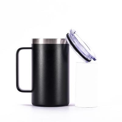 China Modern Insulated Tumbler Stainless Steel Coffee Travel Mug With Handle for sale