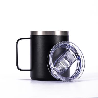 China Viable Wholesale Stainless Steel Tumbler With Handle Blank Coffee Mug Set for sale