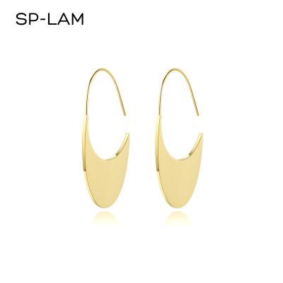 China Office / Career SP-LAM Fashionable Big Large Accessory Supply Supply Hook For Woman Jewelry French Designer Inspired Earring for sale