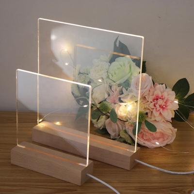 China Modern Australian Style Visual Custom Size Led Acrylic Night Light For Home Decoration for sale