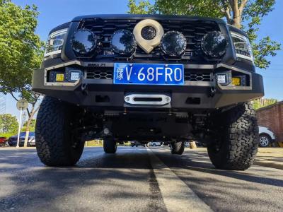 China Offroad 4x4 Bull Bar Rear Bumper Black Steel For Great Wall Cannon for sale