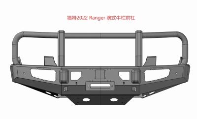 Китай OEM Стальной передний бампер для бездорожья 4x4 для Ford Ranger T9 2022+ продается