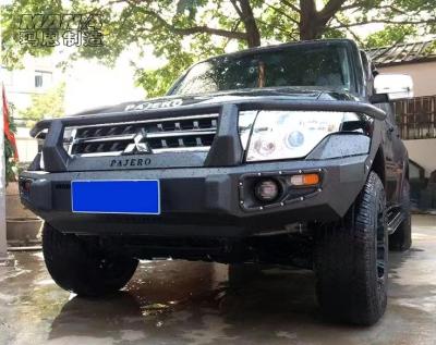 China Barra Front Bumper Nudge For Pajero V93 de Bull do aço do OEM 4x4 MITSUBISHI à venda