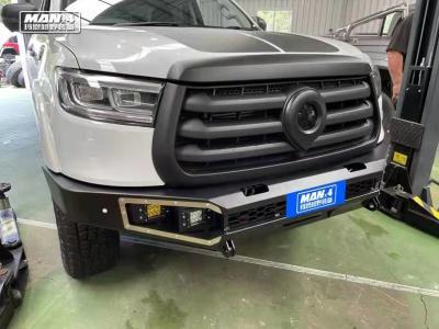 China ISO9001 GREAT WALL Bull Bar Powder Coated 4x4 Winch Bumper for sale