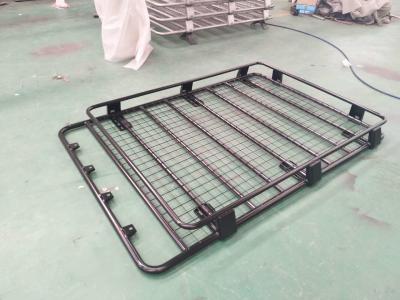 China Black Steel Flat MITSUBISHI Roof Rack Pajero V31 V33 180x125mm for sale