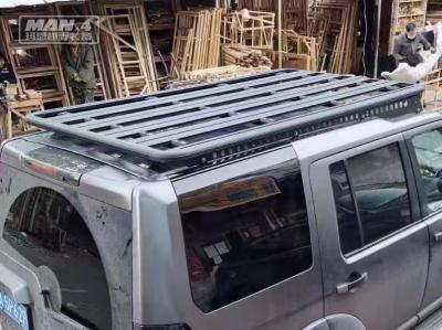 China Multifunctionele Vlakke Ontdekking 3 4 van LANDrover roof rack rails for Te koop