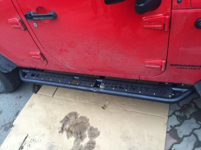 China Einziehbarer JEEP Side Steps Side Rails für Jeep Wrangler JK JL zu verkaufen