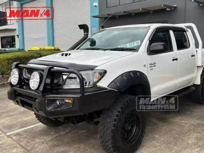 China Capa negra de acero del polvo del frente HILUX Rocco Bullbar Vigo Revo 2002-2019 en venta