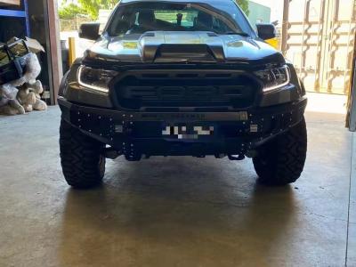 China Black Q235 Ranger Raptor FORD Bull Bar 4x4 Steel Bumpers for sale