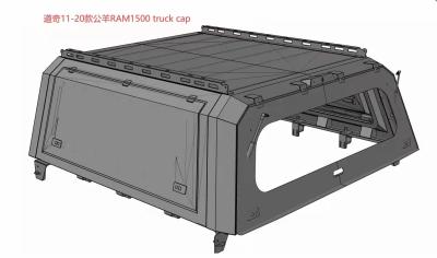 China Chapéu de coco 2011-2020 de aço do caminhão de DODGE RAM 1500 do dossel do recolhimento MANX4 à venda