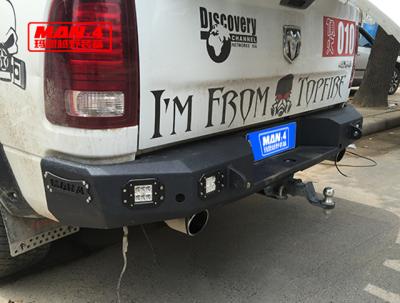 China 2006 resistentes Dodge Ram Rear Bumper Universal Replacement en venta