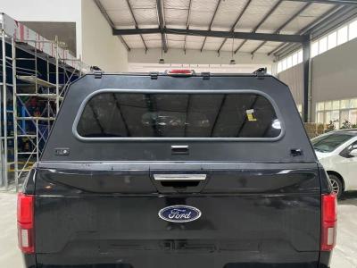 China Van de de Bestelwagenluifel van het hardtopstaal de Vrachtwagen Topper With Glass Window van Ford F150 Te koop