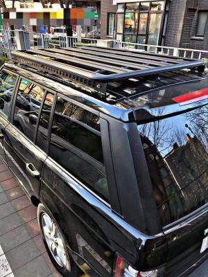 China OEM het Zwarte Vlakke Rek van LANDrover roof rack multifuctional aluminum Te koop