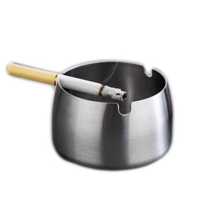 China Customized Smoking Accessory Made Various Sizes Shapes Ashtray Handsome Stainless Steel Storage Tank Smoking Cigarette Holder for sale