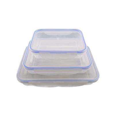 China Lunch Box Food Storage Container Microwave PP Food Container Storage SET PP Easily Cleaned Plastic Container for sale